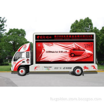 Outdoor P10 Full Color Truck Mobile Advertising LED Display